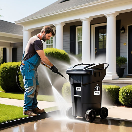 Trash Can Cleaning